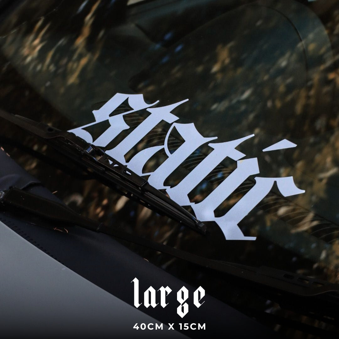 Bagged & Static Stickers